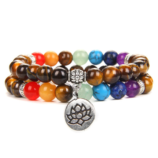 Pulsera de Chakras con Piedras Energéticas para Yoga y Meditación - Image 9