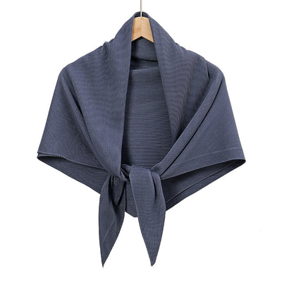 Pañoleta de Satén Efecto Arrugado - Accesorio Versátil de Moda - Image 9