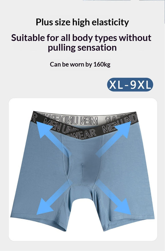 Boxer Briefs Deportivos Hombre Largo Transpirable con Soporte en V - Image 19