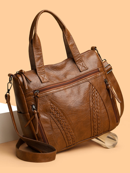 Bolso Retro Vintage Mujer Capacidad Grande Estilo Europeo - Image 9