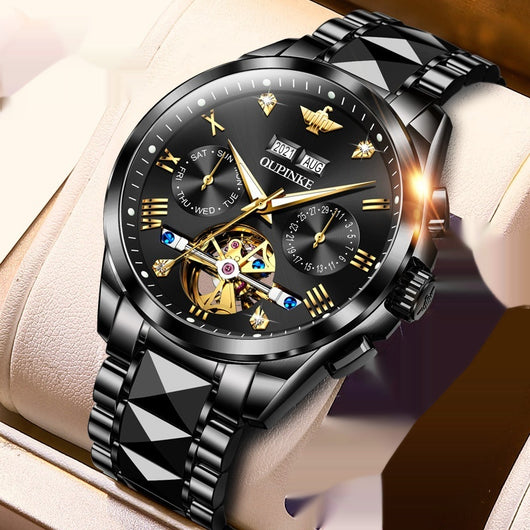 Reloj Automático Mecánico Hueco Sumergible para Hombre - Image 12