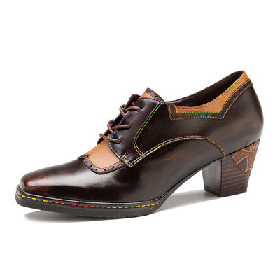 Tacones Étnicos Retro Primavera Verano - Zapatos de Mujer Estilo Vintage - Image 9