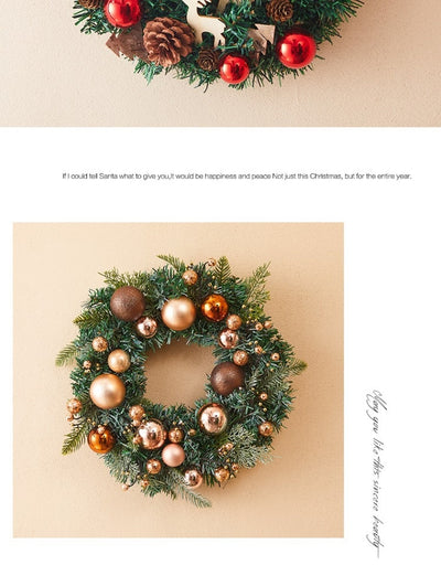 Guirnalda Navideña Creativa con Adornos Decorativos - Image 9