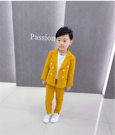 Traje Elegante para Niños - Diseño Minimalista Pasarela - Image 24