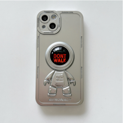 Funda Astronauta 3D con Galvanizado Espejo para Celular - Image 13