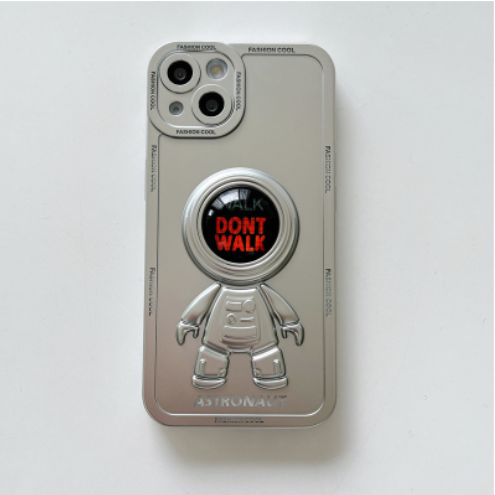 Funda Astronauta 3D con Galvanizado Espejo para Celular - Image 13