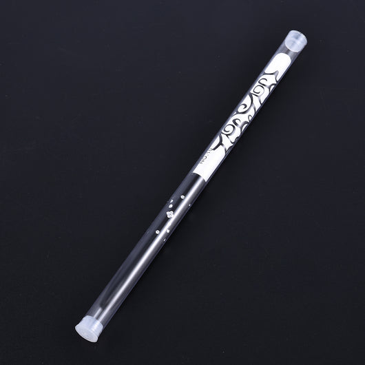 Bolígrafo de Cristal con Pelo de Visón para Manicura de Diseño Moderno - Image 6