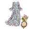 Vestido Elegante de Seda con Encaje y Escote en V