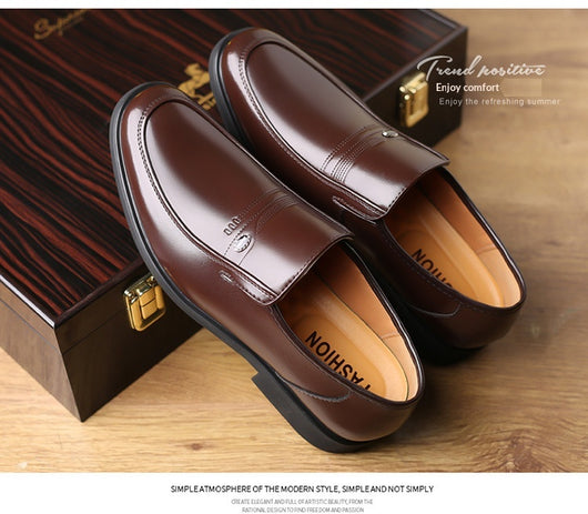 Zapatos de Cuero para Hombre Primavera - Tallas Grandes - Image 19