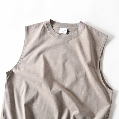 Camiseta Sin Mangas de Algodón Lavado Vintage para Hombre - Image 22