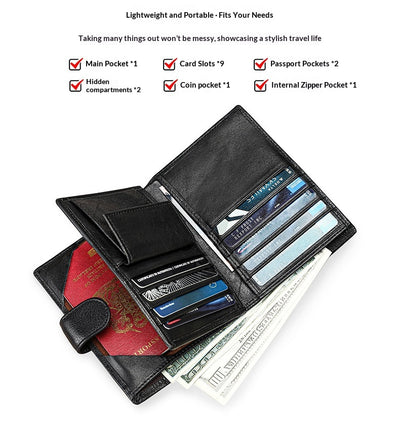 Cartera Premium de Cuero Genuino para Hombre - Image 12