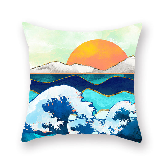 Funda de Almohada Lino Suave Toque Piel de Durazno - Image 2