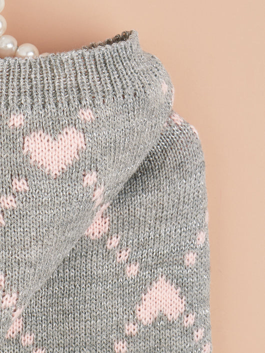 Suéter Hoodie para Perros Pequeños - Abrigo Invierno Tejido con Corazón - Image 15