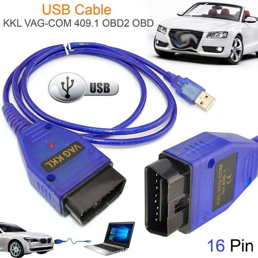 Cable de Detección USB VAG409.1 para Diagnóstico Automotriz - Image 8