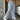 Women's Striped Wide Leg Pants With Pockets & Tie-Waist Detail - Casual Minimalist Trousers - Tekeno