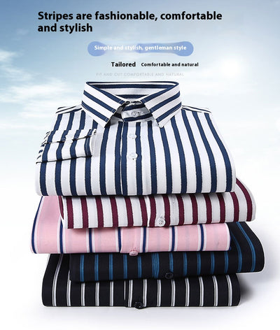 Camisa Casual Slim Fit de Manga Larga para Hombre - Image 12