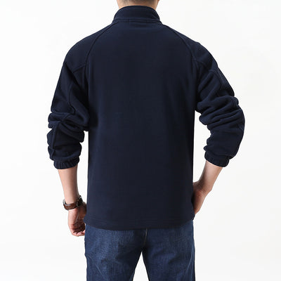Chaqueta de Forro Polar con Cuello Alto para Hombre - Image 14