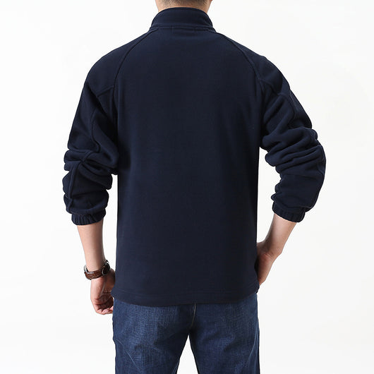 Chaqueta de Forro Polar con Cuello Alto para Hombre - Image 14