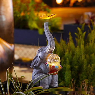 Estatua de Elefante para Jardín - Decoración de Resina Artesanal - Image 3