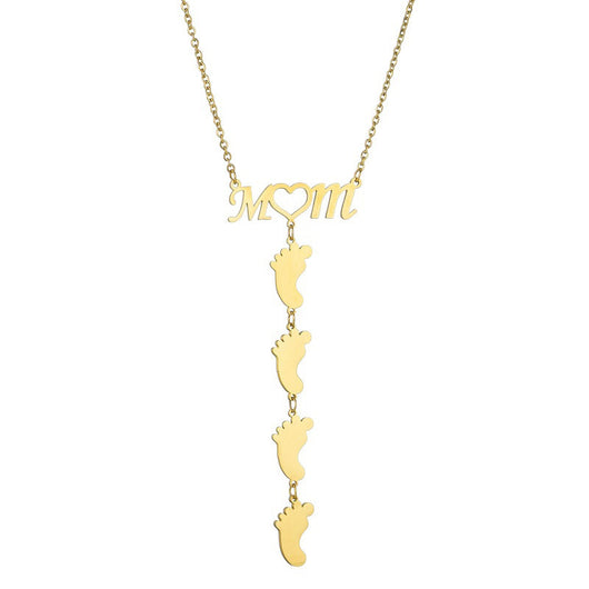 Collar Acero Inoxidable Personalizado con Nombre MOM