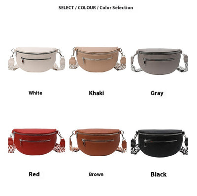 Bolso Bandolera de Gran Capacidad con Correa Ancha - Image 18