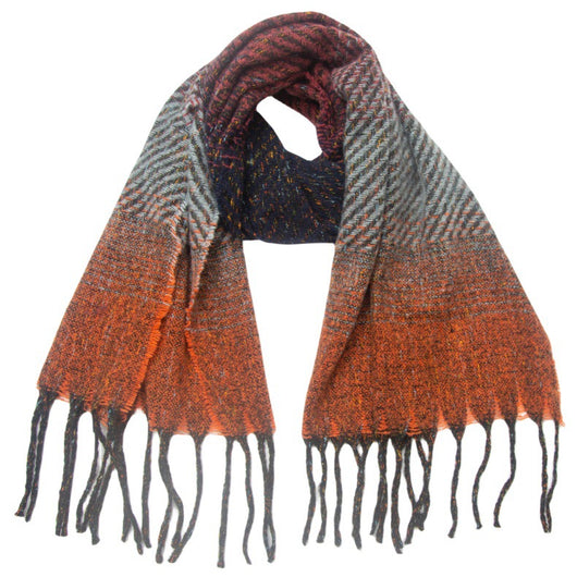 Chal Degradado con Borlas para Mujer - Estilo Europeo y Americano - Image 10