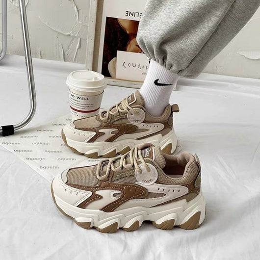 Tenis Deportivos Mujer Otoño Invierno con Bloques de Color - Image 10