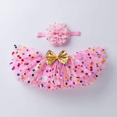 Falda Tutú para Niña Estampado Leopardo con Malla - Image 22