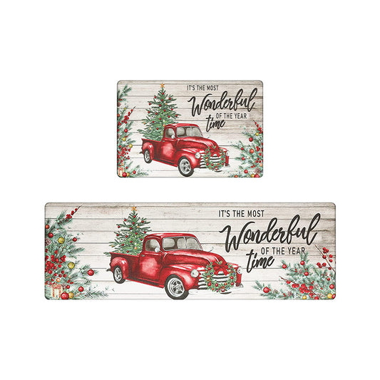 Tapete Navideño Decorativo para Puerta - Bienvenida Festiva - Image 2