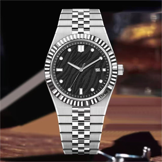 Reloj de Cuarzo Ejecutivo con Correa de Acero Inoxidable para Hombre - Image 18