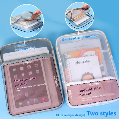 Bolsa Organizadora Transparente para Documentos y Pruebas - Image 3