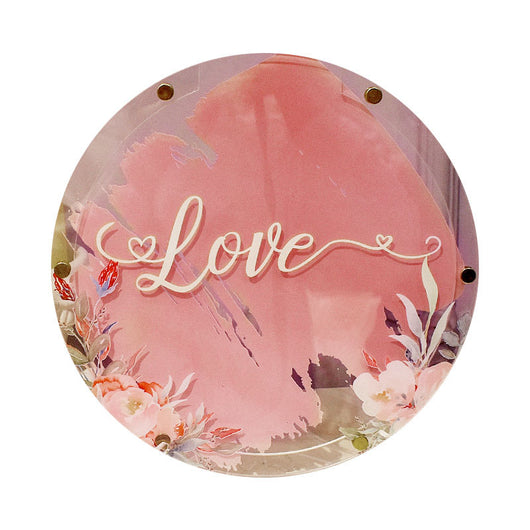 Marco Redondo de Árbol Decorativo con Botella y Foto Personalizada - Image 6
