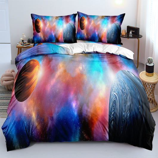 Juego de Cama Tres Piezas con Diseño Digital Estampado - Image 13