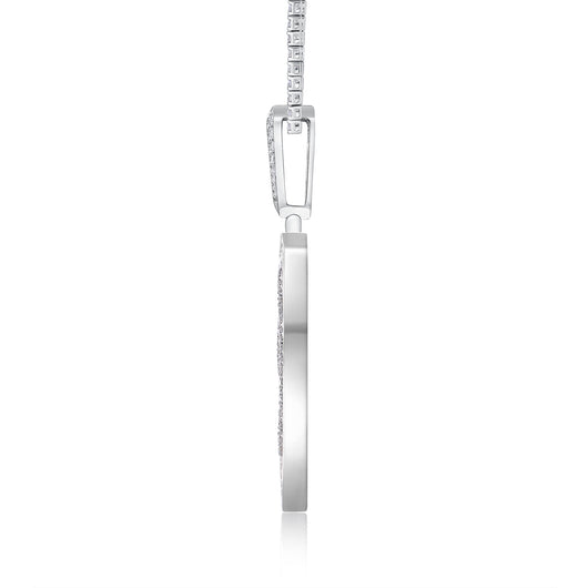 Collar Starlight Shield - Colgante de Moissanita S925 Plateado y Platinado - Image 11