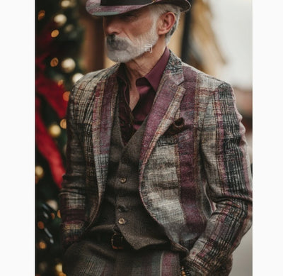 Blazer Floral para Hombre con Estampado Moderno - Image 8