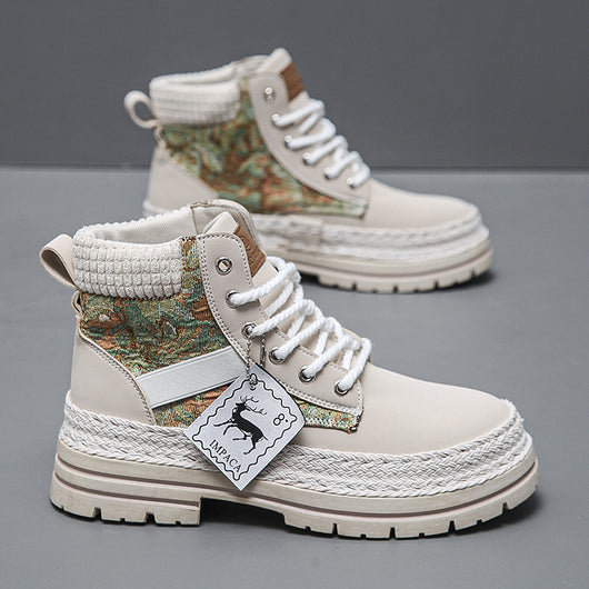 Botas de Trabajo Altas Versátiles para Hombre - Estilo Casual Imprescindible - Image 9