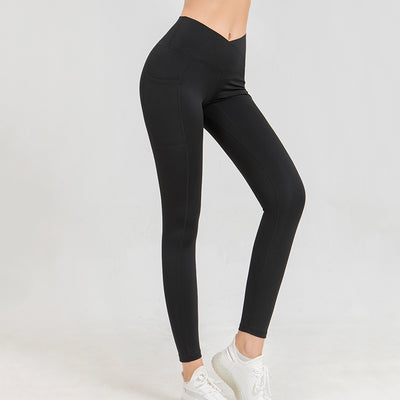 Pantalones Yoga Cintura V Ajustados para Mujer - Image 8