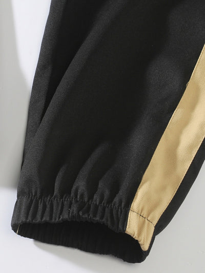Pantalones Deportivos Casuales de Corte Recto con Costuras Otoñales - Image 28