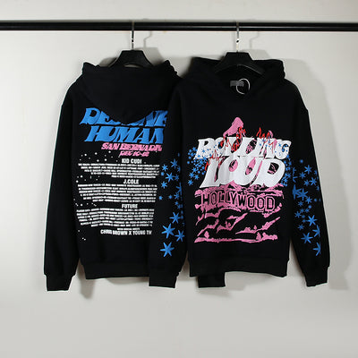 Sudadera Negra con Capucha para Festivales de Música - Casual y Cómoda - Image 12
