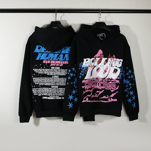 Sudadera Negra con Capucha para Festivales de Música - Casual y Cómoda - Image 12