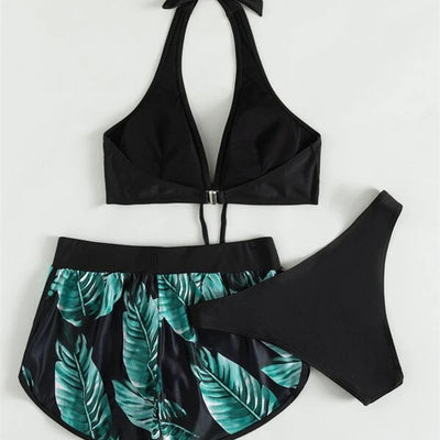 Bikini Retro Estilo Hong Kong con Elegancia Sofisticada para Mujer - Image 8