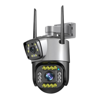 Cámara Exterior WiFi 4G Dual Lente HD Resistente al Agua - Image 2