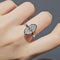 Anillo de Moissanita Marquesa de 3 Quilates con Semihalo