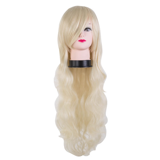 Peluca Cosplay Rizada 80CM - Cabello Largo Voluminoso - Image 10