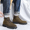 Botas de Ante Impermeables para Otoño e Invierno