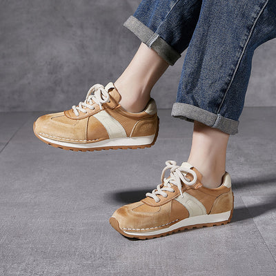 Zapatilla Retro Clásica de Cuero Genuino - Image 3