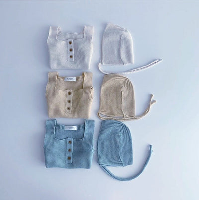 Conjunto de Tres Piezas Bebé Lunares - Mameluco Cómodo y Elegante - Image 7