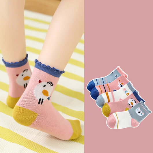 Calcetines Cálidos de Algodón para Niños y Niñas - Image 9