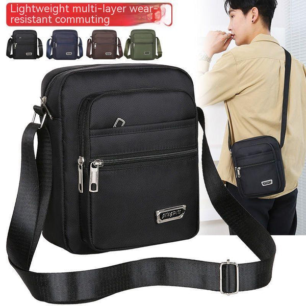 Bolso Bandolera Impermeable de Gran Capacidad con Múltiples Compartimentos