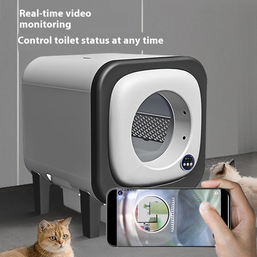 Arenero Inteligente Automático 72 Litros Resistente al Agua